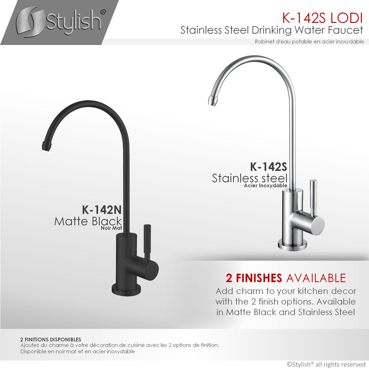STYLISH Kitchen Sink Drinking Water Tap Faucet