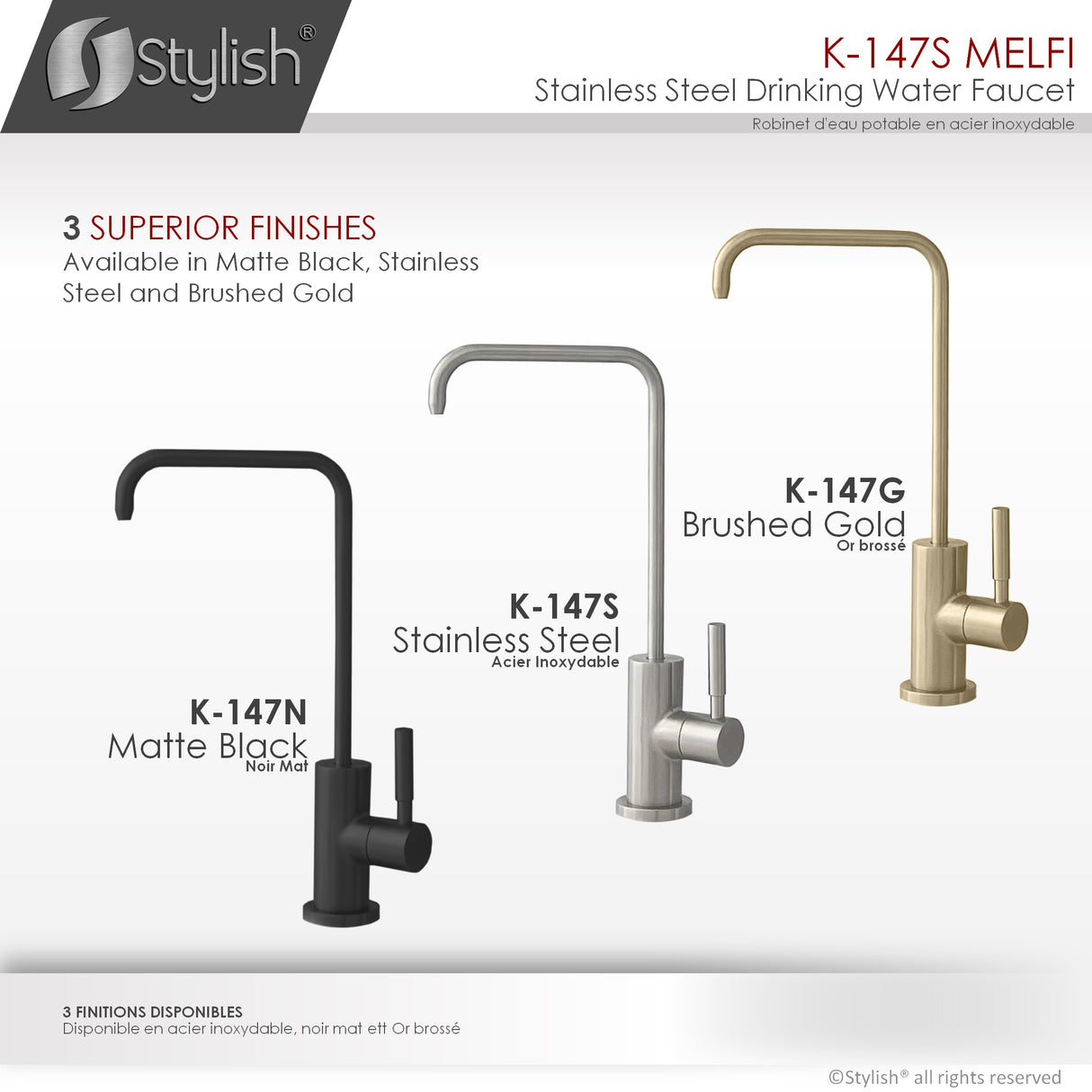 Single Handle Cold Water Tap - by Stylish