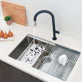 STYLISH Kitchen Sink Faucet Single Handle Pull Down Dual Mode Lead Free