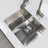 STYLISH 23 inch Single Bowl Undermount Stainless Steel Kitchen Sink