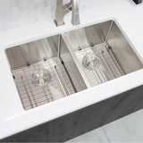 STYLISH 30 inch Double Bowl Undermount Stainless Steel Kitchen Sink