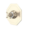 Edwardian 3/4 inch Octagonal Thermostatic Trim Without Volume Control