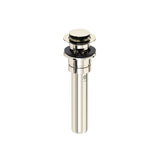 Push Drain With Overflow