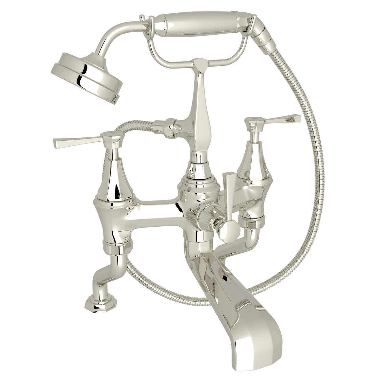 Deco Exposed Deck-mount Tub Filler