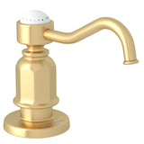 Georgian Era Bridge Kitchen Faucet Wall Unions