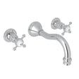 Georgian Era Wall Mount Lavatory Faucet Trim