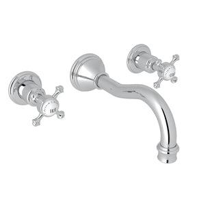 Georgian Era Wall Mount Lavatory Faucet Trim