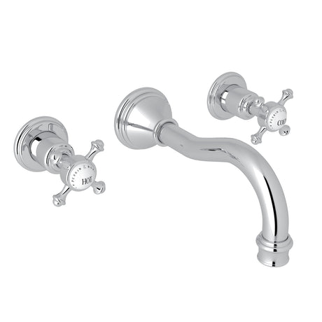 Georgian Era Wall Mount Lavatory Faucet Trim