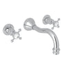 Georgian Era Wall Mount Lavatory Faucet Trim