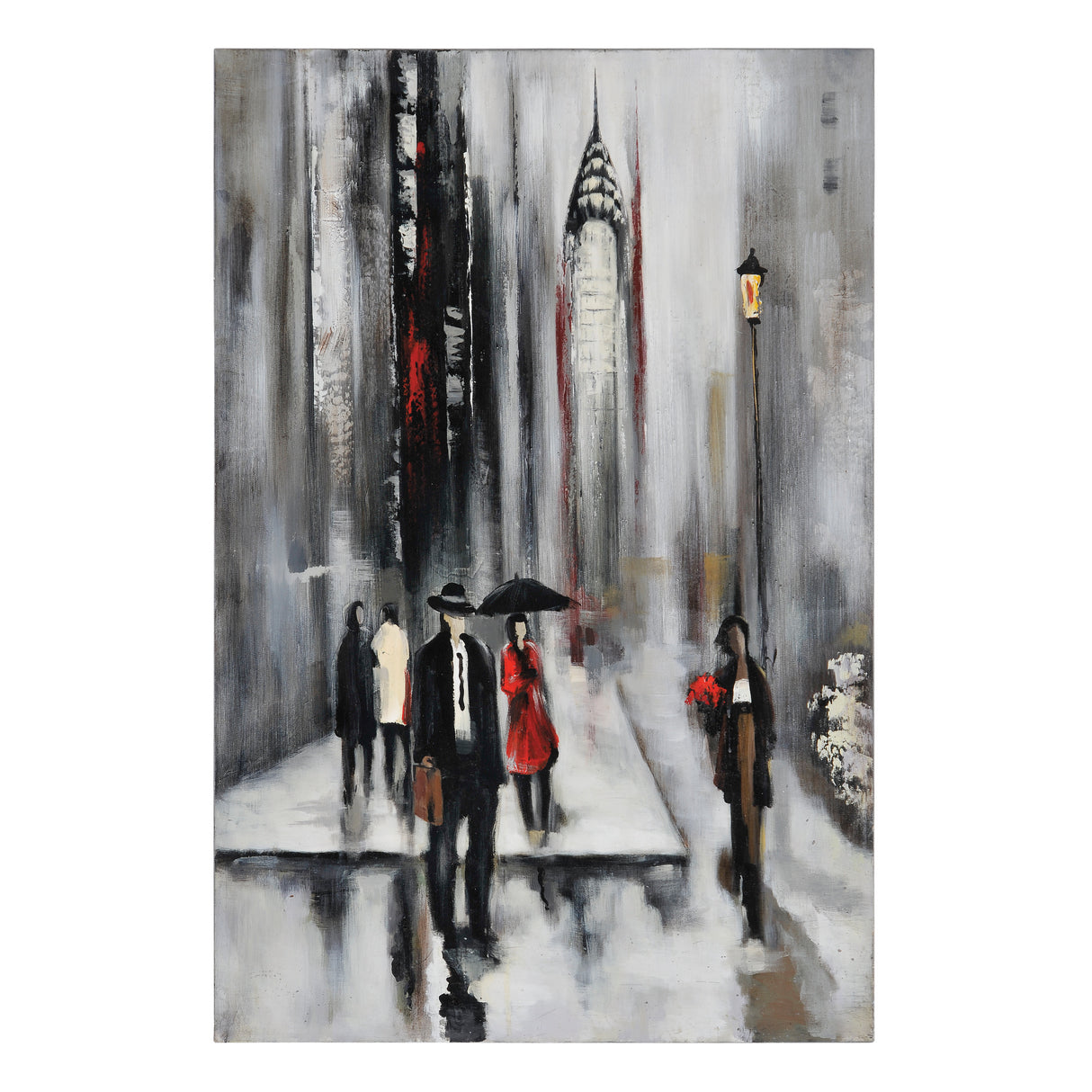 Bustling City II 24" W x 36" H x " D