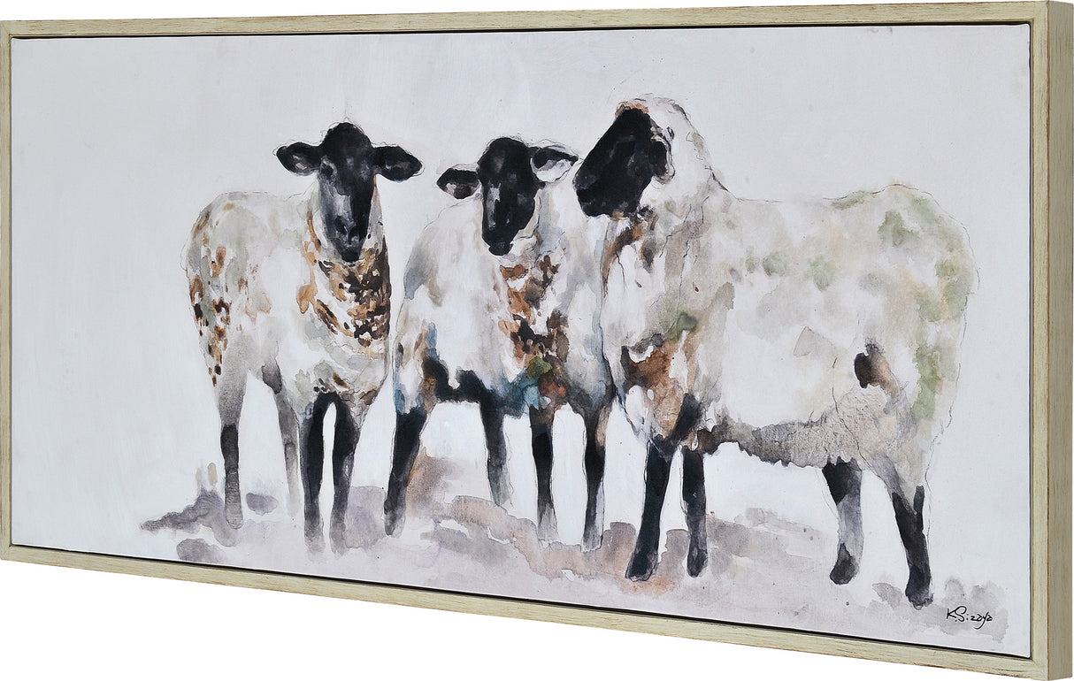 MOUTONS 60" W x 24" H x 1.5" D