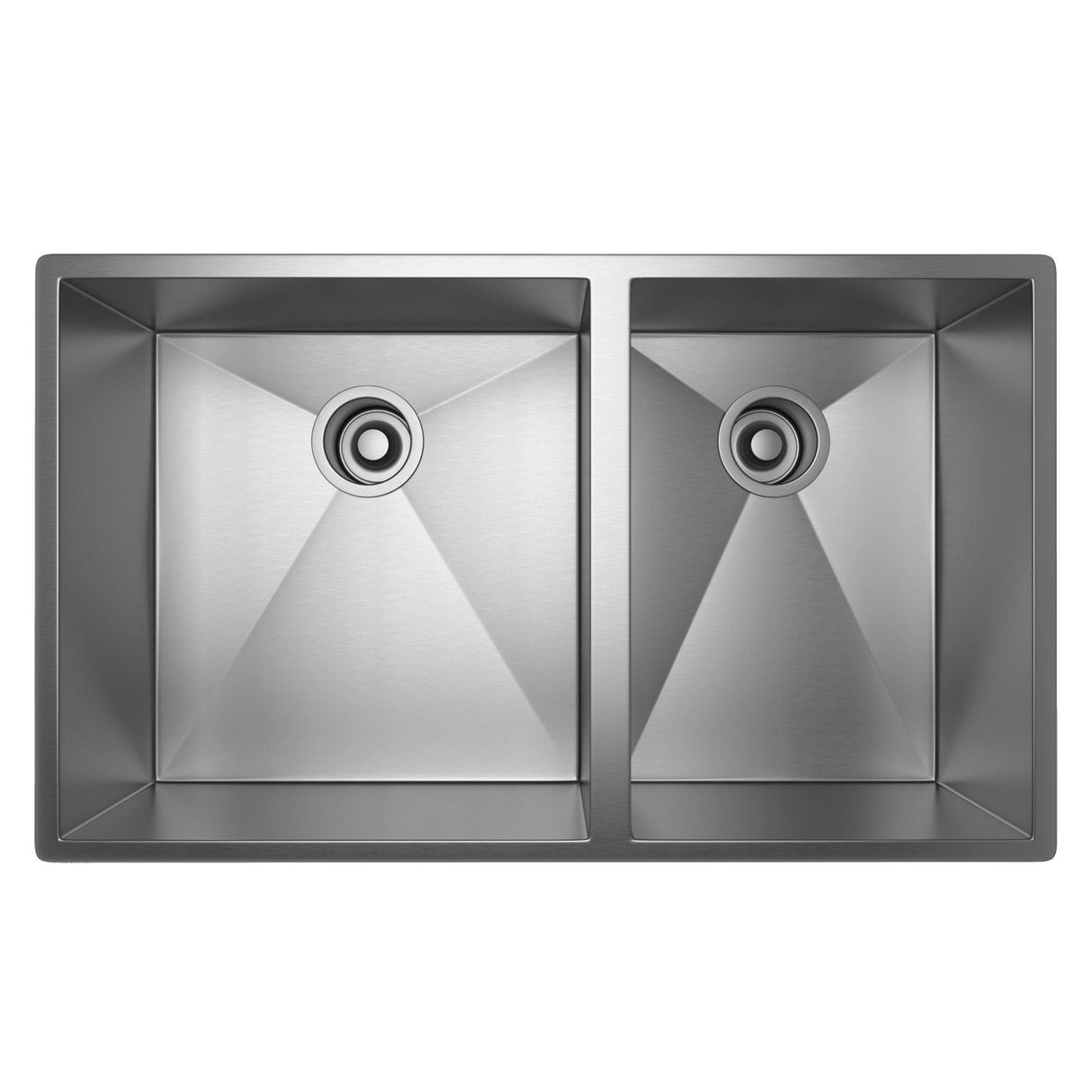 Forze™ 31" Double Bowl Stainless Steel Kitchen Sink Rss3118sb