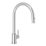 Holborn Pull-Down Kitchen Faucet With C-Spout