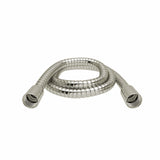 150 Cm (59") Double Interlock Flexible Hose, Swivel And 2 Check Valves