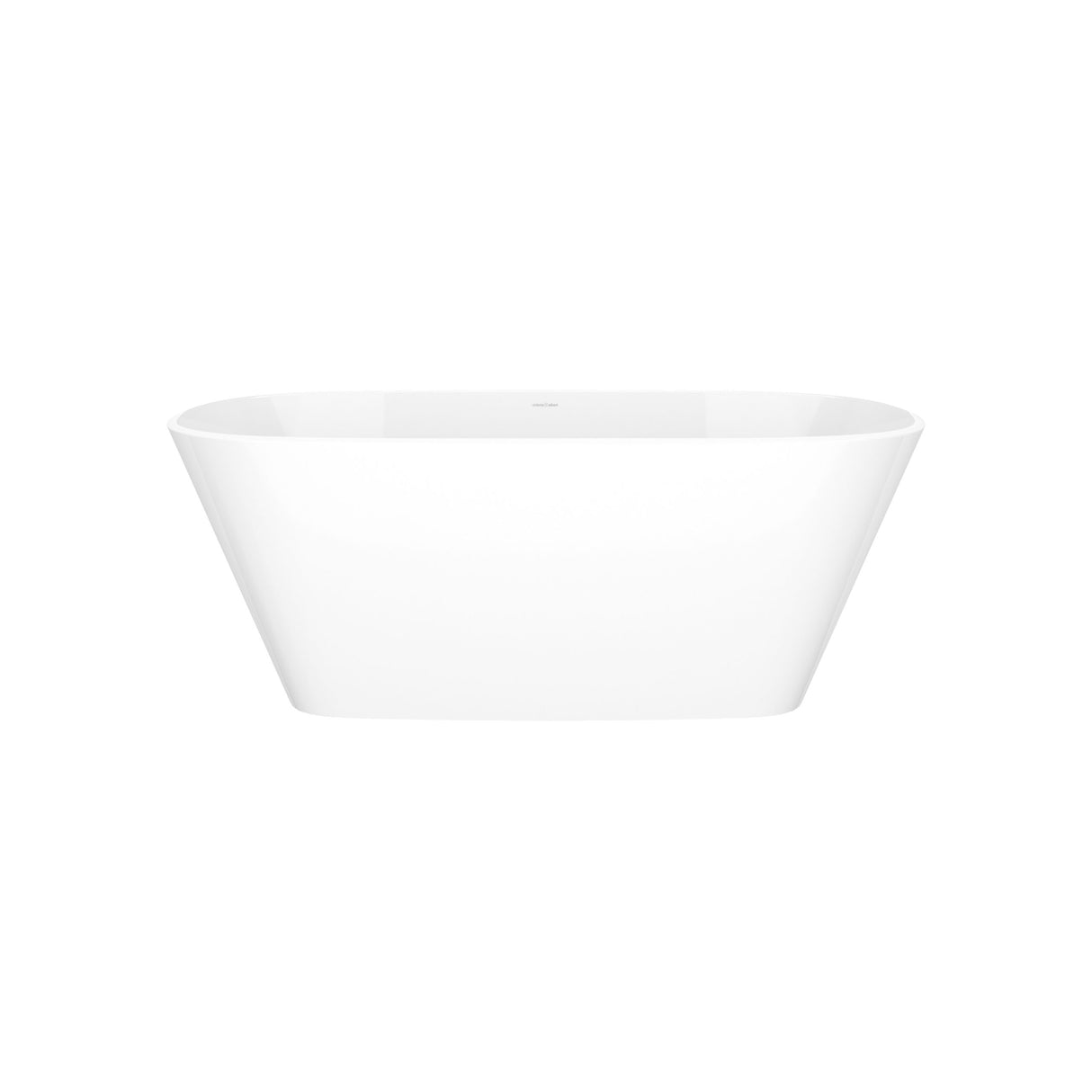 Vetralla 59" x 29" Freestanding Bathtub