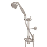Riser Diverter, Handshower, Handshower Holder, Hose and 8" Thermostatic Outlet U.5373NLS