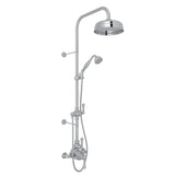 Georgian Era 3/4" Exposed Wall Mount Thermostatic Shower System