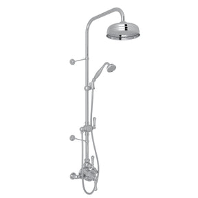 Georgian Era 3/4" Exposed Wall Mount Thermostatic Shower System