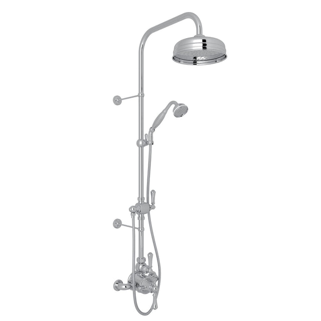Georgian Era 3/4" Exposed Wall Mount Thermostatic Shower System
