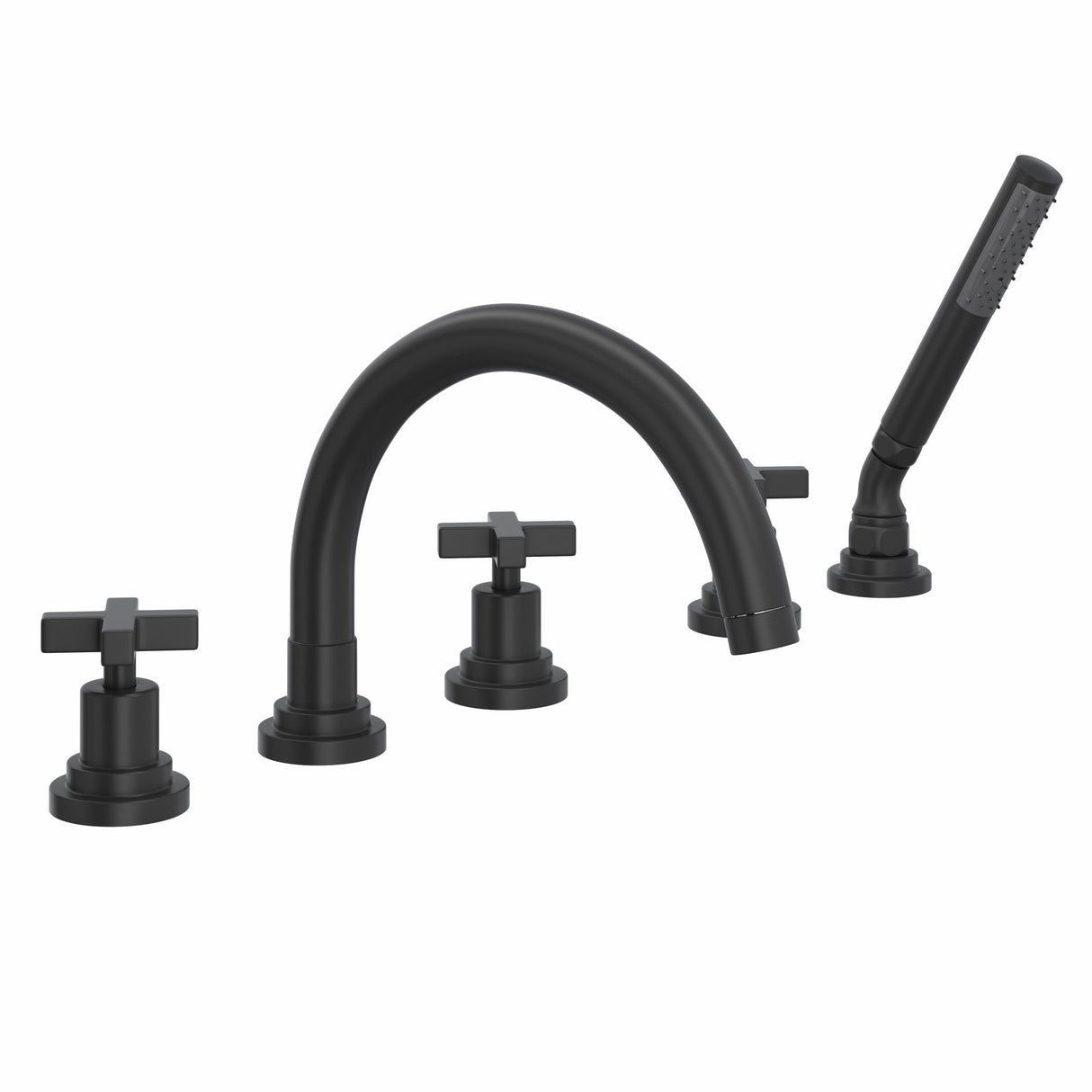 Lombardia? 5-hole Deck Mount Tub Filler With C-spout A2214xm