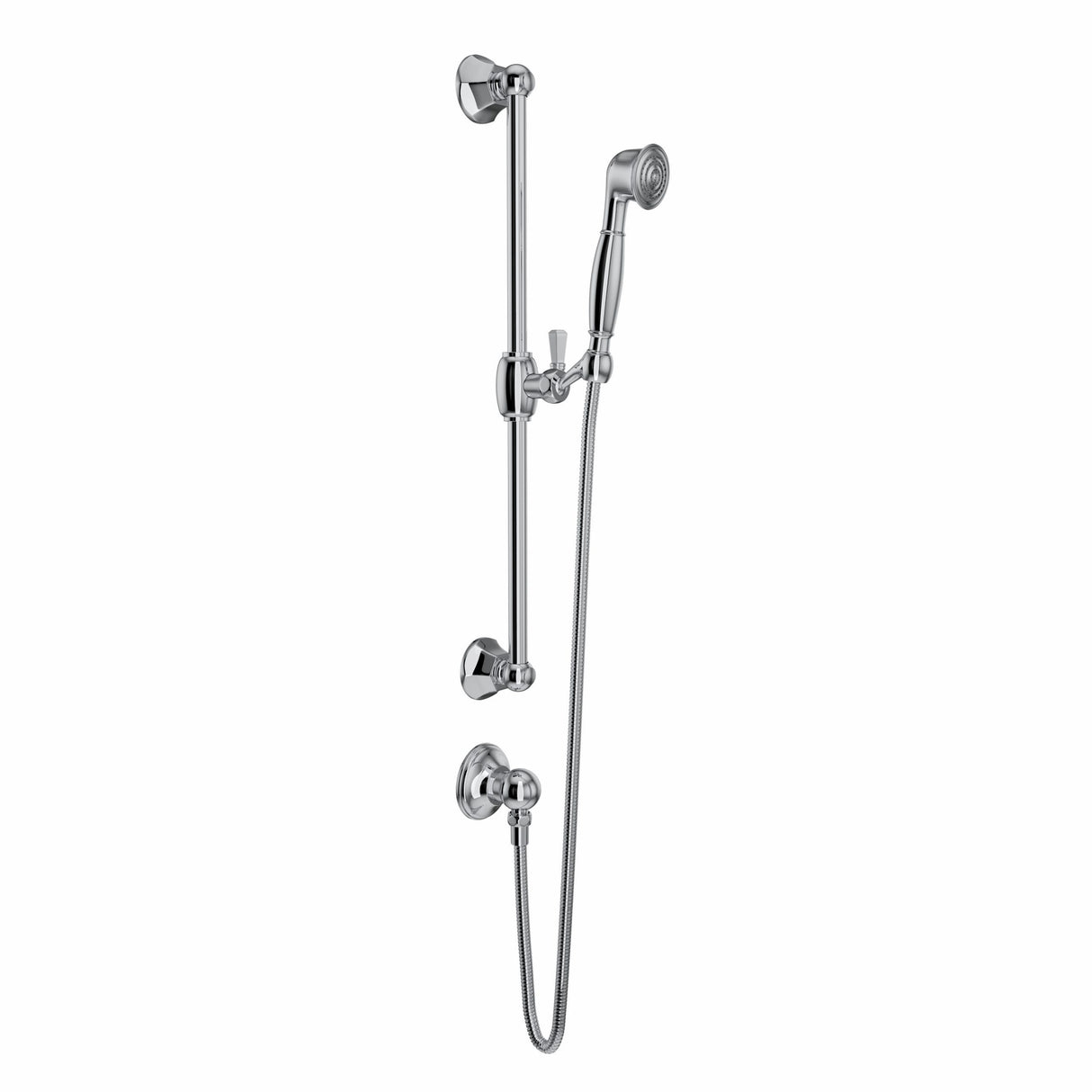 Handshower Set With 24" Slide Bar And Single Function Handshower 1330