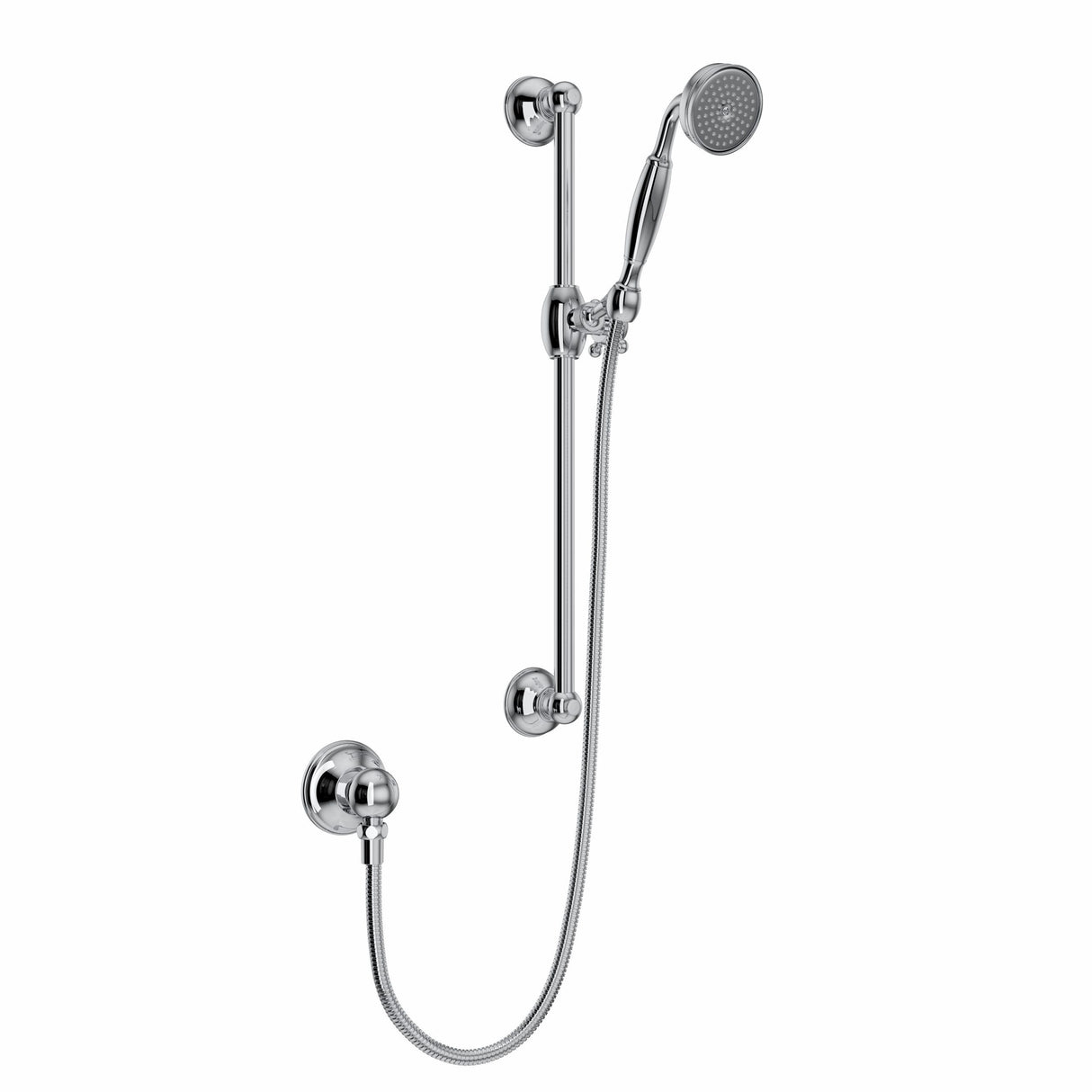 Handshower Set With 22" Slide Bar And Single Function Handshower 1301e