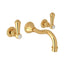 Georgian Era Wall Mount Lavatory Faucet Trim