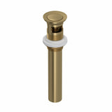 Push Drain With Overflow 0127dof