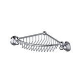 Edwardian Wall-mount Corner Basket