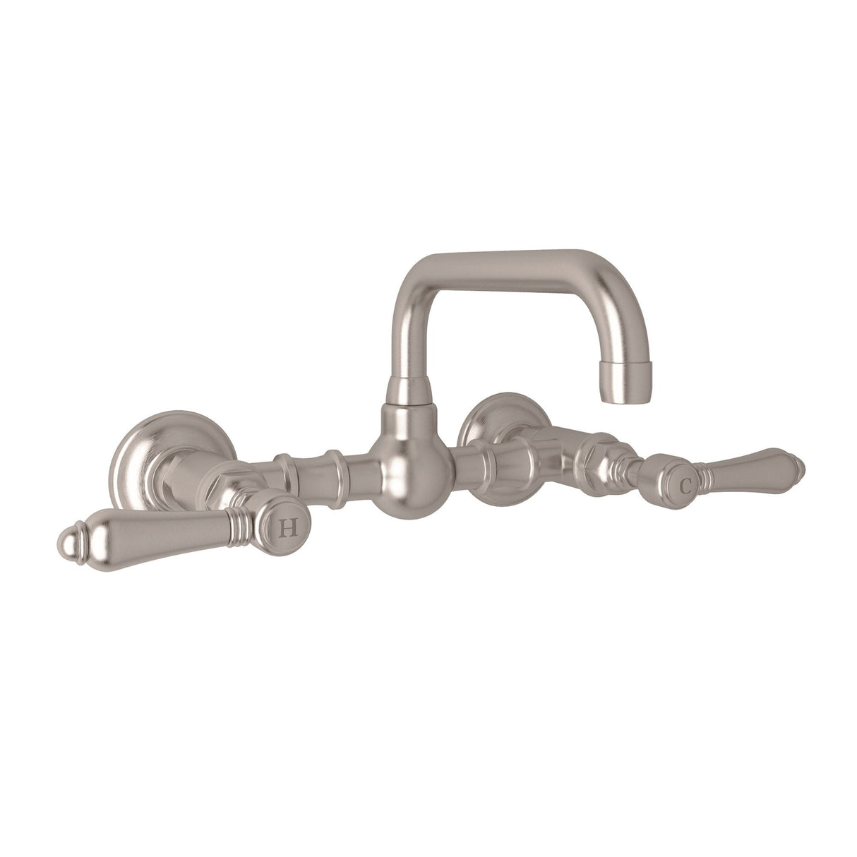 Acqui? Wall Mount Bridge Lavatory Faucet With U-spout A1423lm-2