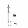2-way Type T/p (Thermostatic/pressure Balance) Coaxial System With Spout And Hand Shower Rail