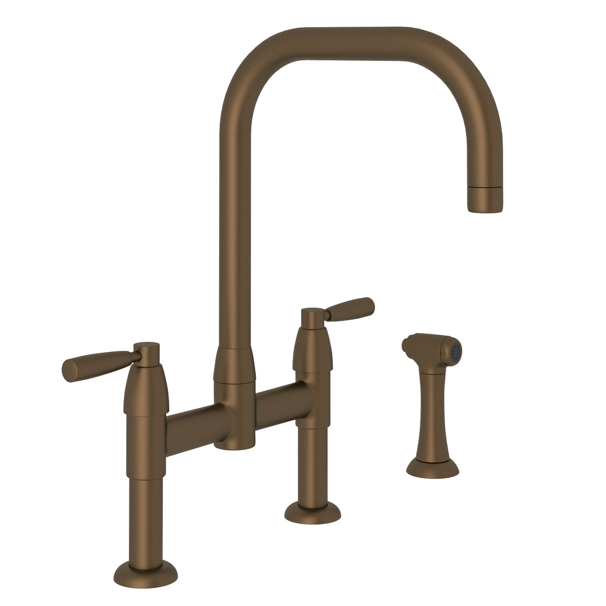 Holborn Bridge Kitchen Faucet With U-Spout and Side Spray