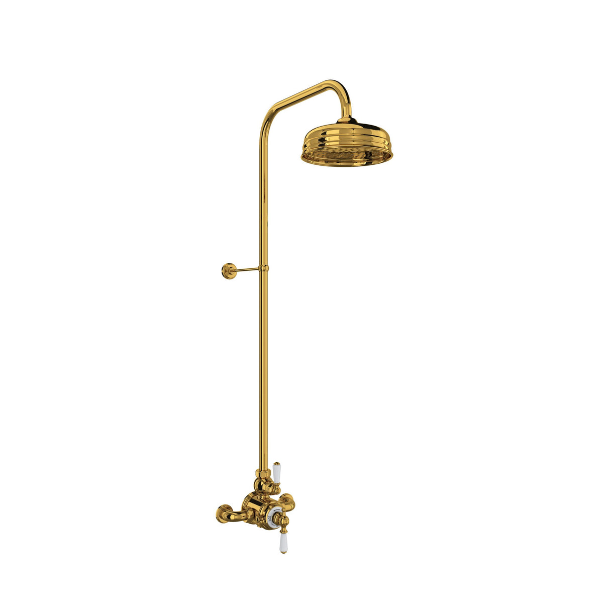 Edwardian 3/4 inch Exposed Wall-Mount Thermostatic Shower System