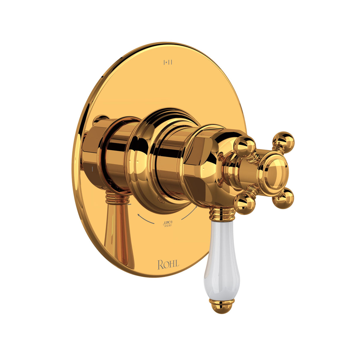 2-way Type T/P (thermostatic/pressure balance) coaxial patented trim