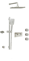 Aquabrass INABOX03G Shower Faucet Trim Set, 3-Way Diverter - image 2