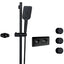 Aquabrass INABOX03G Shower Faucet Trim Set, 3-Way Diverter - image 3