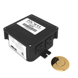 Waste Disposal Control Box With Air Switch Button