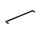 Incognito 76 Shaker 56-59 x 76 in. 8mm Bypass Shower Door for Alcove Installation with Shaker glass in Matte Black