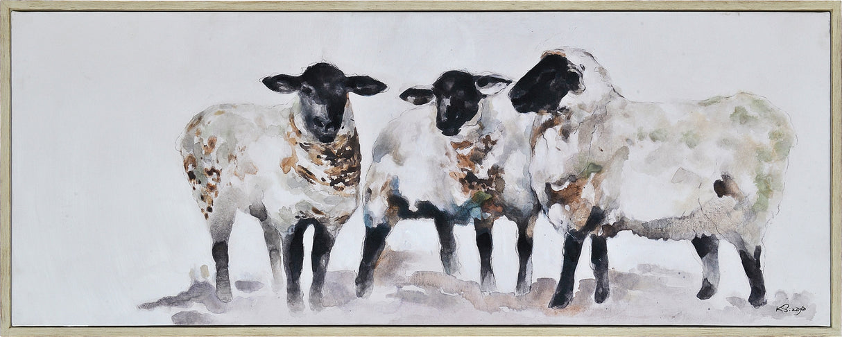 MOUTONS 60" W x 24" H x 1.5" D