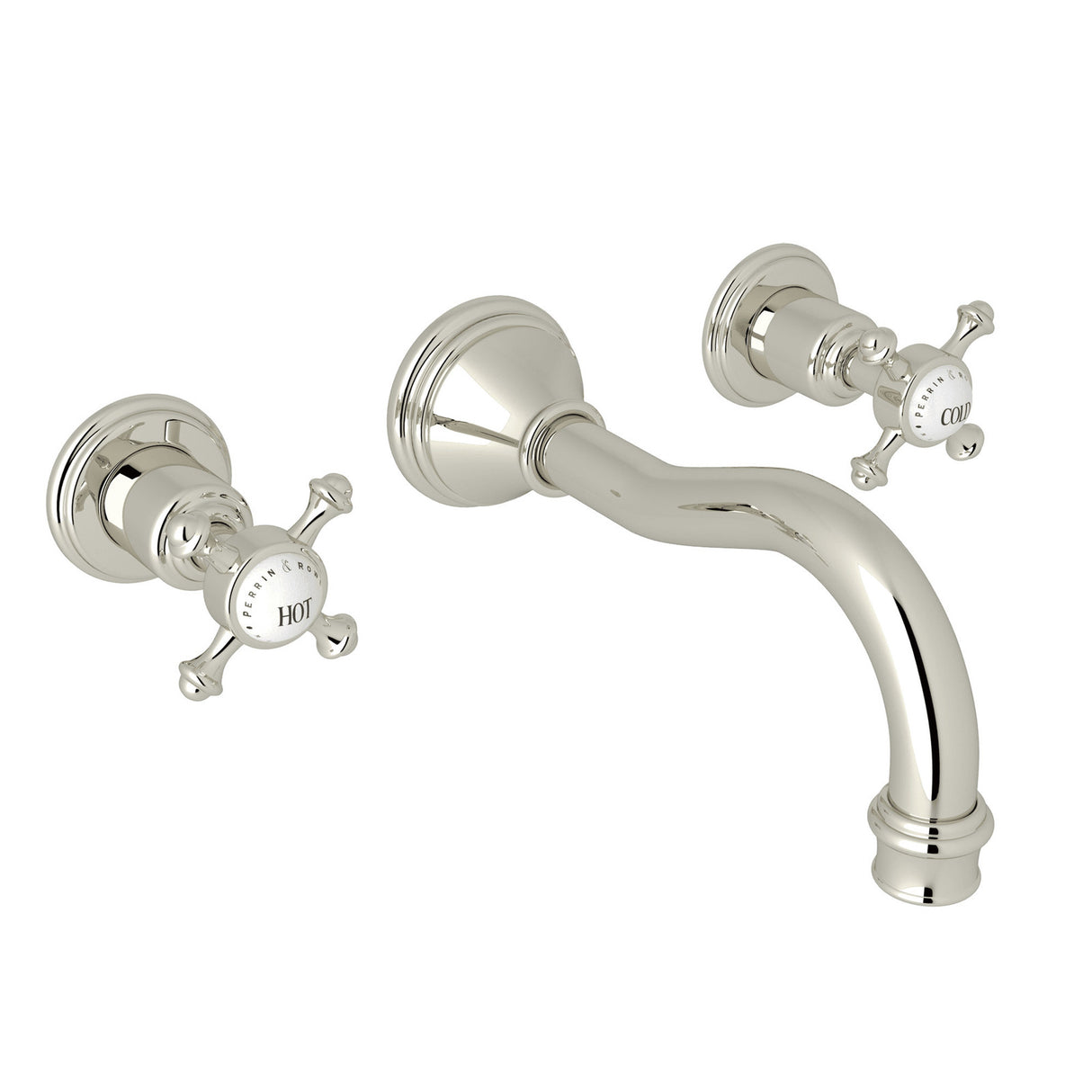 Georgian Era Wall Mount Lavatory Faucet Trim