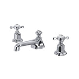 Edwardian Widespread Lavatory Faucet With Low Spout
