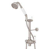 Riser Diverter, Handshower, Handshower Holder, Hose and 8" Thermostatic Outlet U.5373N