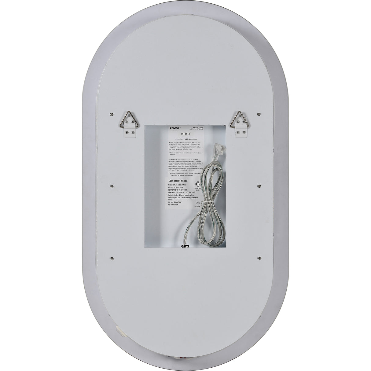 KATO 20" W x 36" H x 2.25" D