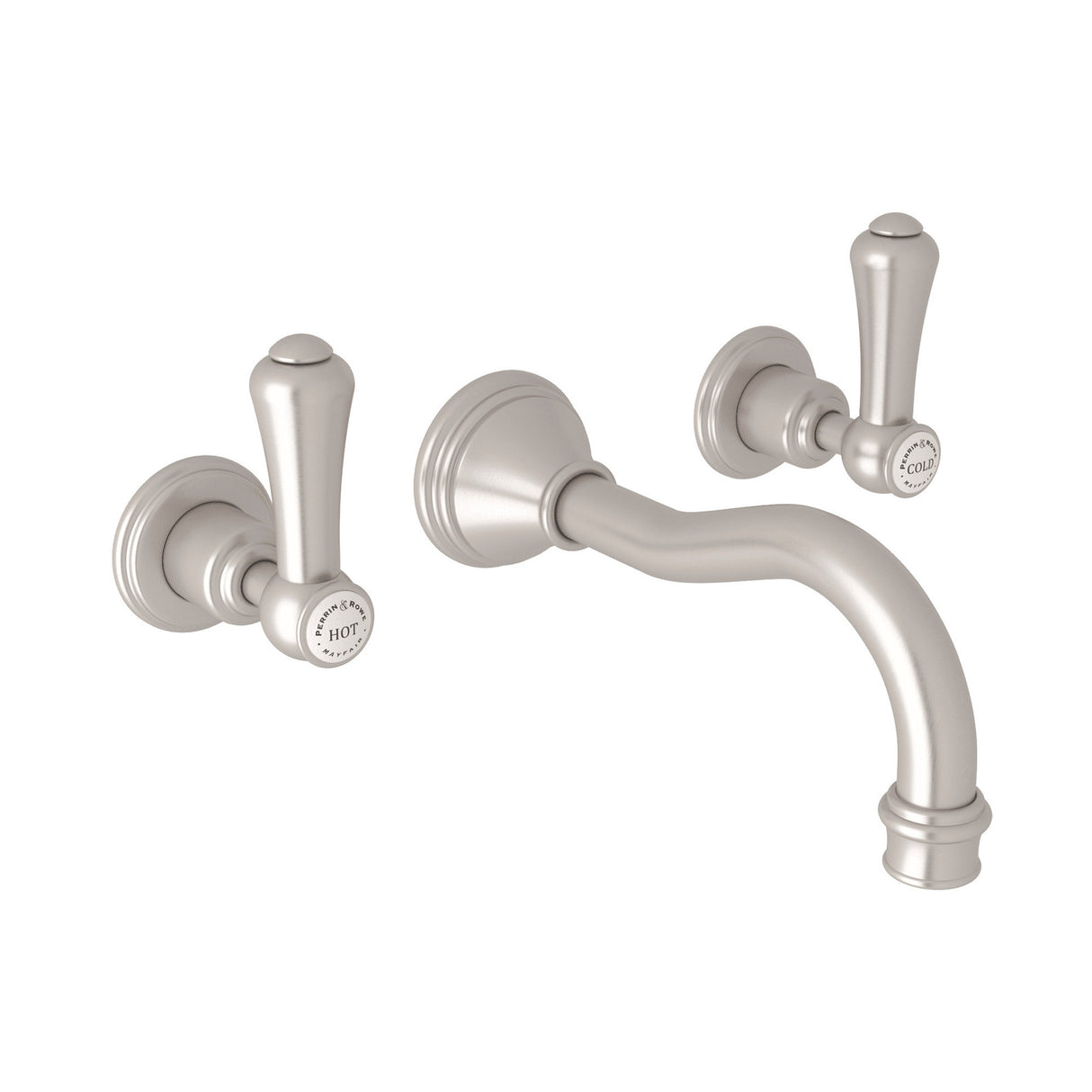 Georgian Era Wall Mount Lavatory Faucet Trim
