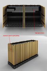 Stainless Steel & Leather Furniture GP14GD