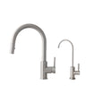Modena Single Handle Pull Down Kitchen Faucet with Water Tap
