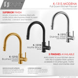Single Handle Pull Down Kitchen Faucet
