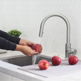 Single Handle Pull Down Kitchen Faucet