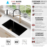 Single Handle With Spout Hose Pull Out Three Modes Kitchen Faucet