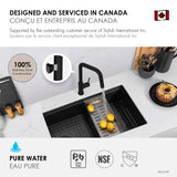 Single Handle Pull Down Touchless Kitchen Faucet
